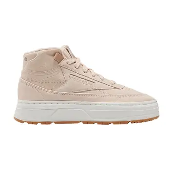 Reebok Women's Club C Geo Mid Soft Ecru - 1