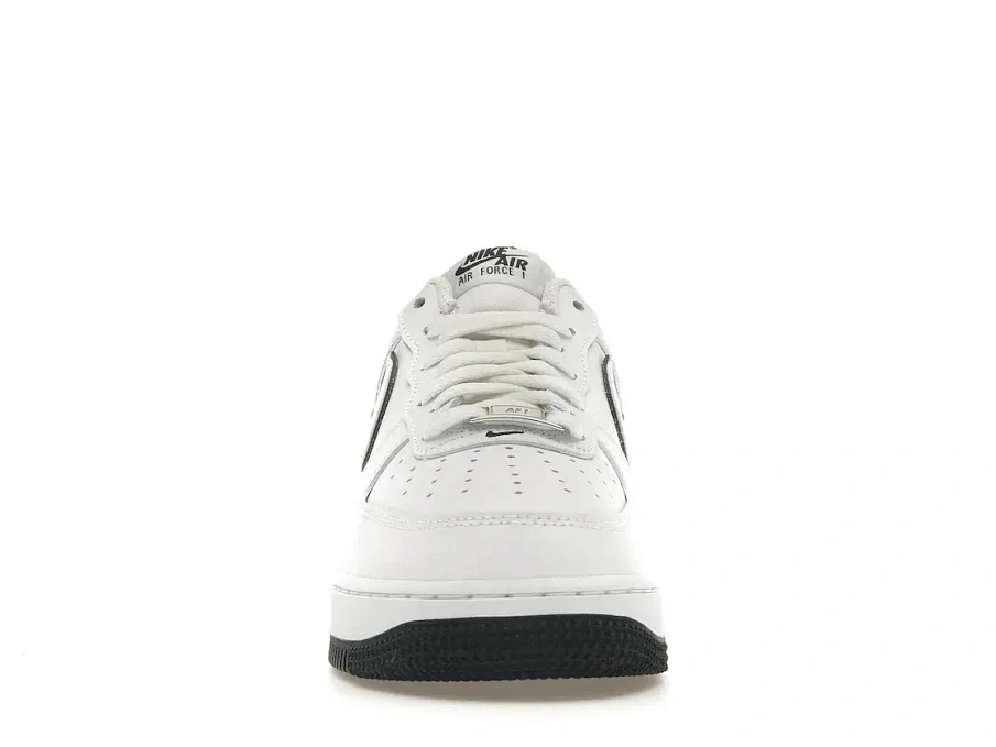Фото № 2 с приближением к товару «‎Nike Air Force 1 '07 Low White Black Outline Swoosh»