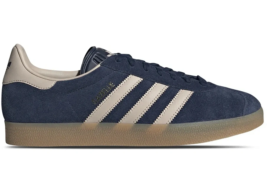 Фото № 1 с приближением к товару «‎adidas Gazelle Night Indigo Wonder Taupe»
