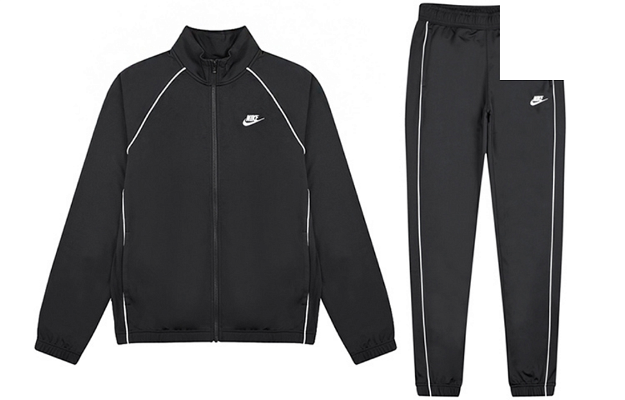 Фото № 1 с приближением к товару «‎Nike M Nsw Ce Pk Trk Suit Sport Casual Training Suit Men's Black»