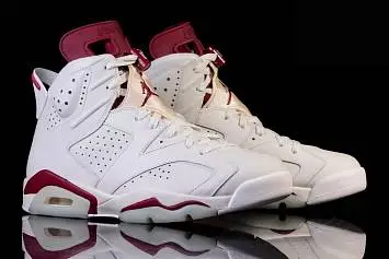 Nike Air Jordan 6 Retro Maroon  - 4