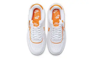 Nike Air Force 1 Shadow White Total Orange (W) - 5