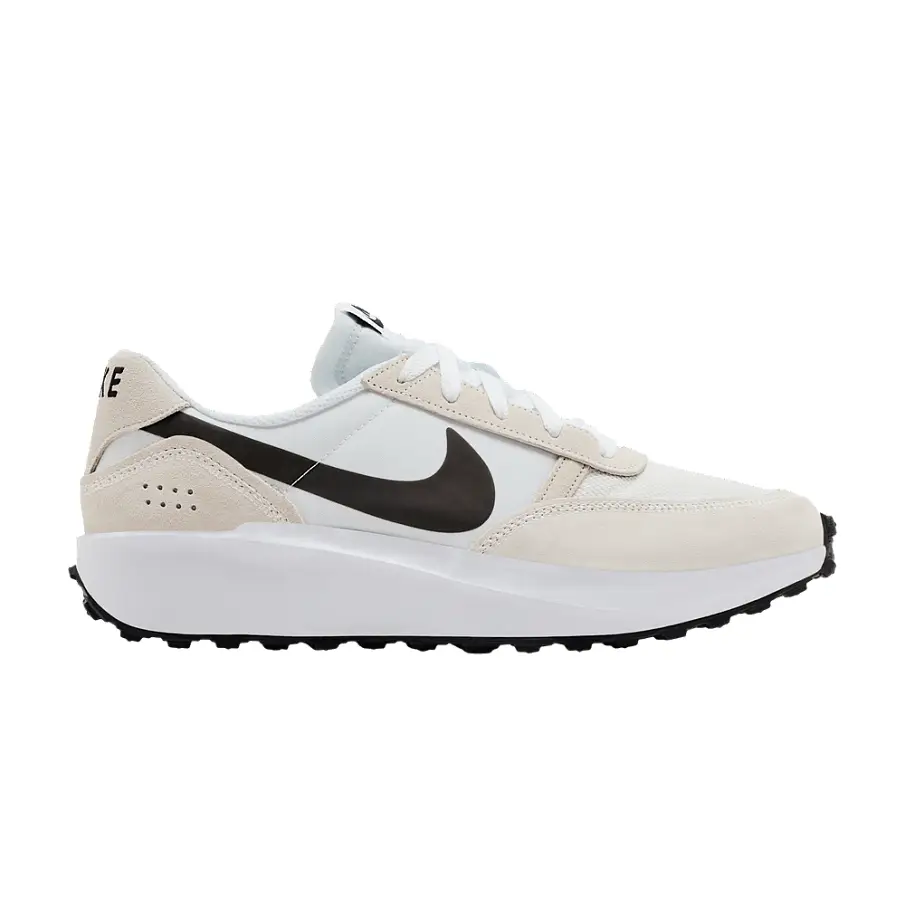 Фото № 1 с приближением к товару «‎Nike Waffle Debut White Black (FJ4195-100)»