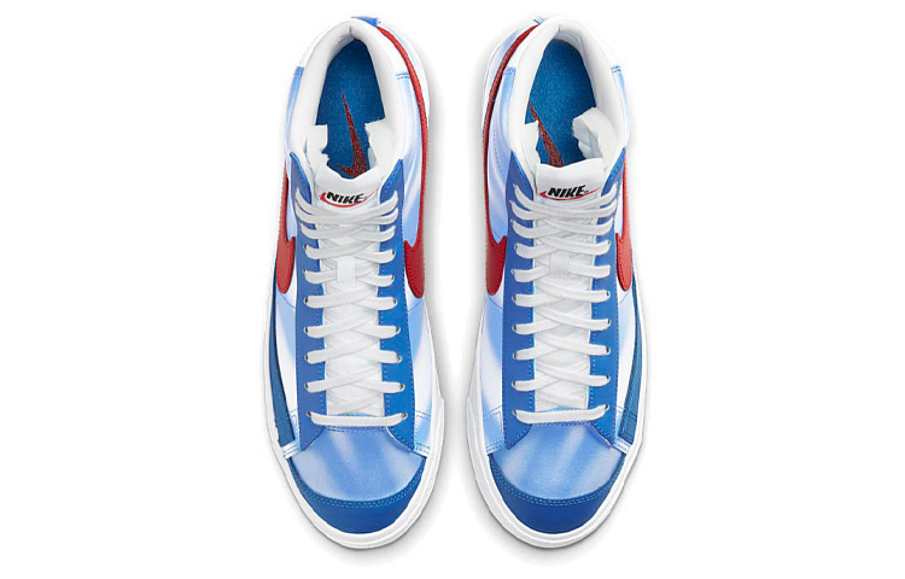 Фото № 4 с приближением к товару «‎Nike Blazer Mid WhiteBlueRed»