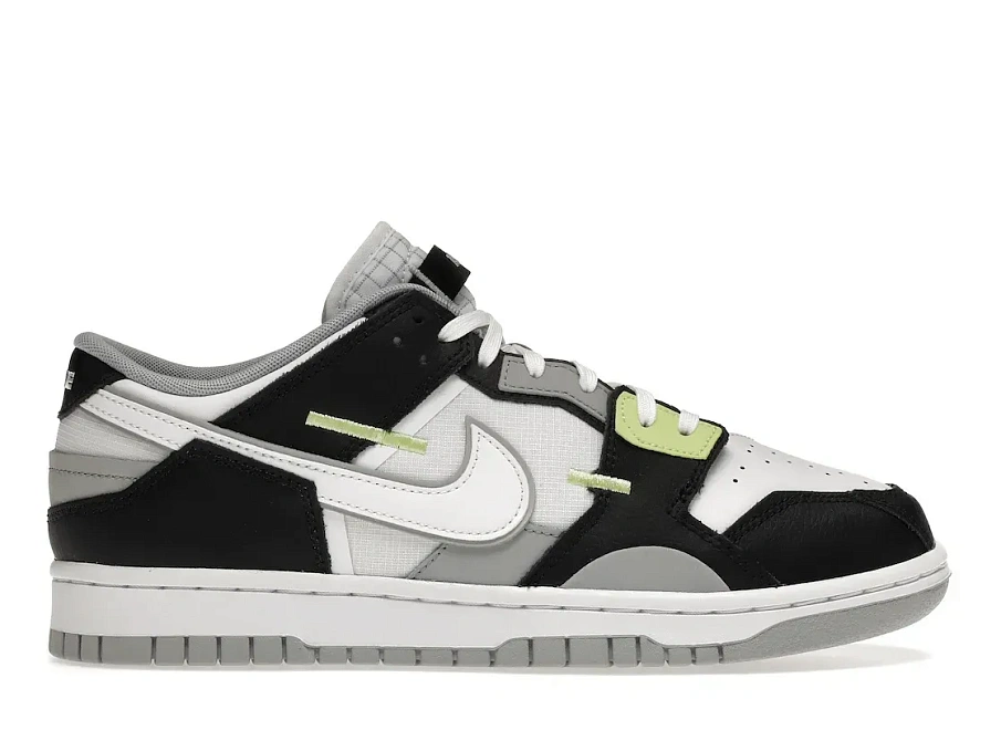 Фото № 1 с приближением к товару «‎Nike Dunk Low Scrap Wolf Grey Light Lemon Twist»
