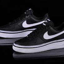 Фото № 2 с приближением к товару «‎Nike Air Force 1 Low Ribbon BlackWhite»