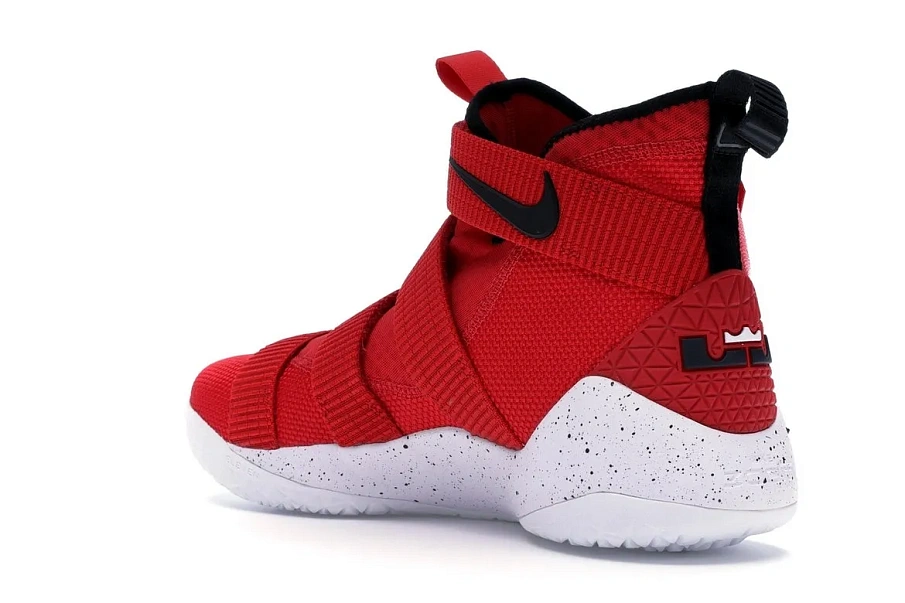 Фото № 6 с приближением к товару «‎Nike LeBron Zoom Soldier 11 University Red White»