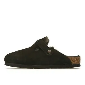 Birkenstock Boston Shearling Suede Mocha - 3