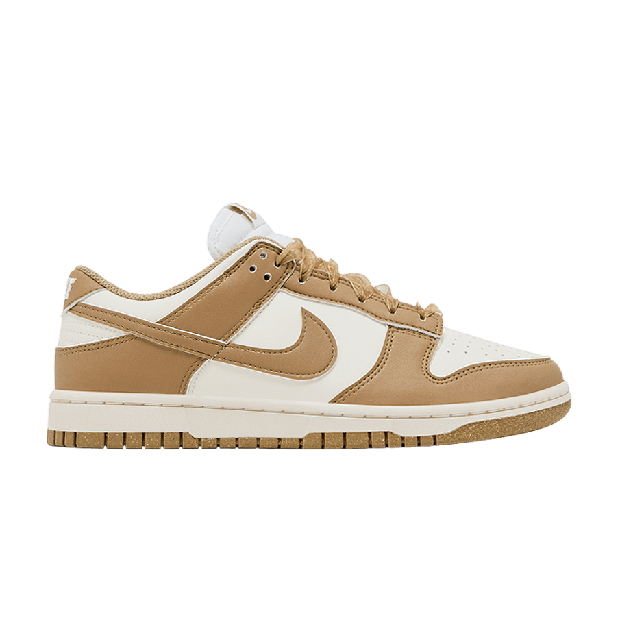 Фото № 1 с приближением к товару «‎Nike Women's Dunk Low Next Nature Sheer Lace Pack - Parachute Beige (IB7311-101)»