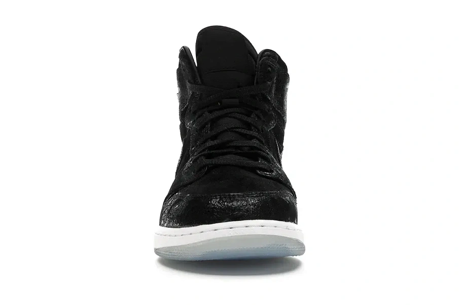 Фото № 2 с приближением к товару «‎Jordan 1 Retro High Heiress Black Suede »
