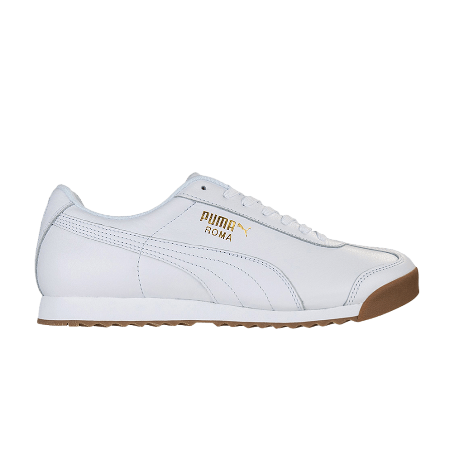 Фото № 1 с приближением к товару «‎Puma Roma Classic White Gold Gum»