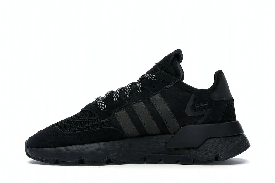 Фото № 3 с приближением к товару «‎adidas Nite Jogger Core Black Carbon Black Boost»