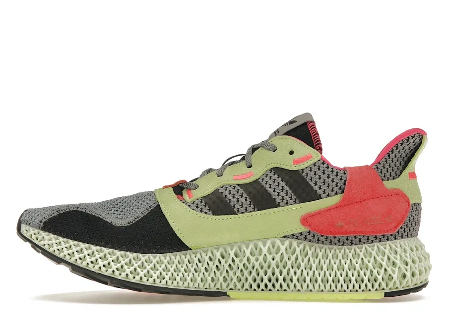 Фото № 3 с приближением к товару «‎adidas ZX 4000 4D Grey Three Hi Res Yellow»