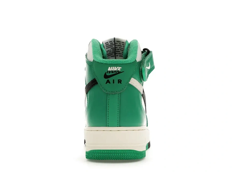 Фото № 4 с приближением к товару «‎Nike Air Force 1 Mid LV8 Split White Stadium Green»