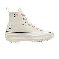 Фото № 1 с приближением к товару «‎Converse Run Star Hike Platform High Embroidered Stars - Egret Lotus Pink»