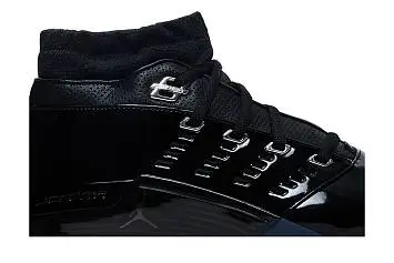 Air Jordan 17 Low Black Patent - 3