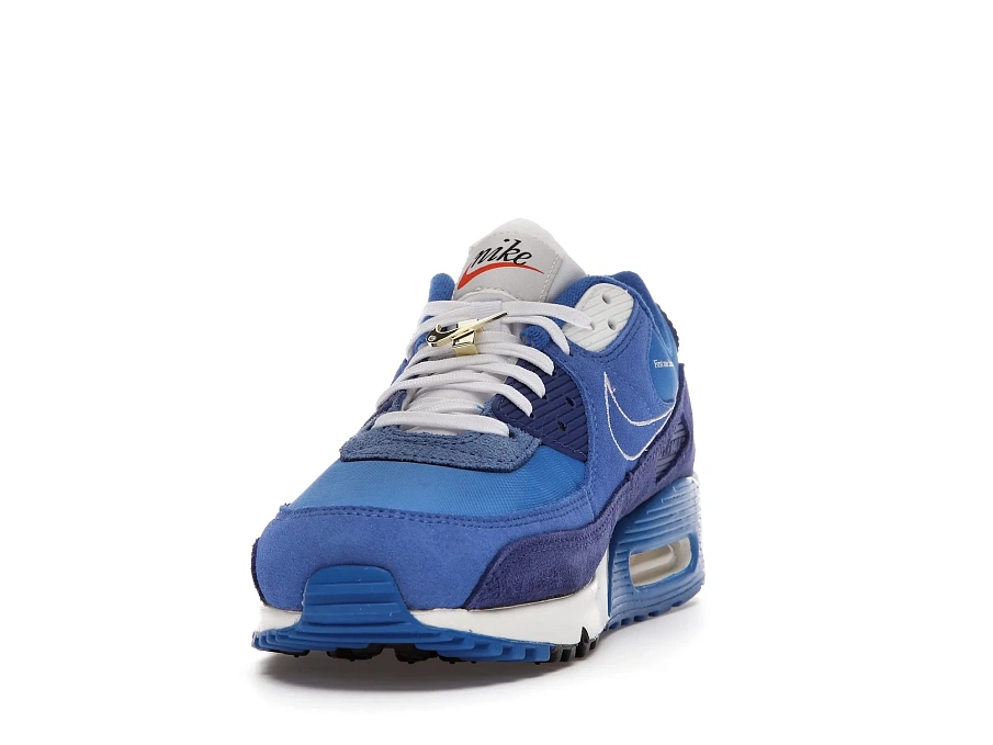 Фото № 4 с приближением к товару «‎Nike Air Max 90 SE First Use Signal Blue»