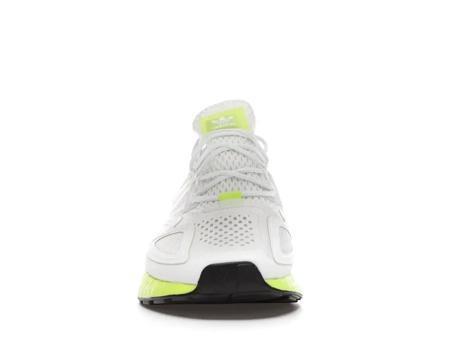 Фото № 2 с приближением к товару «‎adidas ZX 2K Boost Cloud White Solar Yellow»