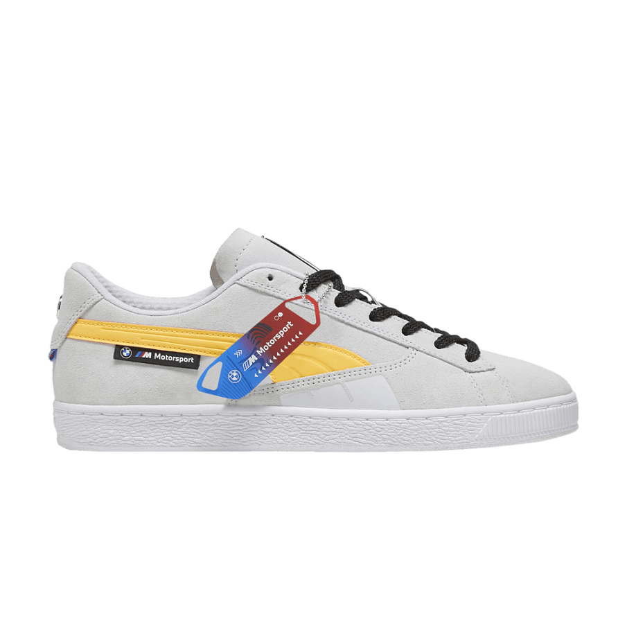 Фото № 1 с приближением к товару «‎Puma BMW Motorsport x Suede Silver Mist Tangerine»