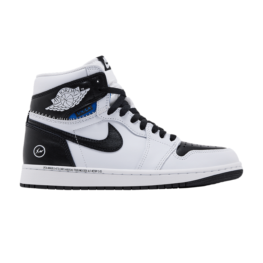 Фото № 1 с приближением к товару «‎Fragment Design x Union LA x Air Jordan 1 Retro High OG SP White Black»