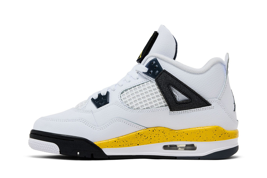Фото № 4 с приближением к товару «‎Air Jordan 4 Retro GS Rare Air - Tour Yellow 2026»