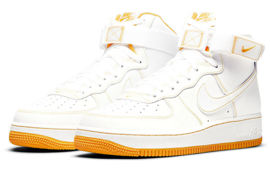 Фото № 2 с приближением к товару «‎Nike Air Force 1 High'07 "Laser Orange" WhiteOrange»