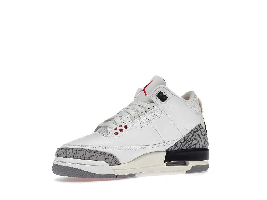 Фото № 4 с приближением к товару «‎Jordan 3 Retro White Cement Reimagined »