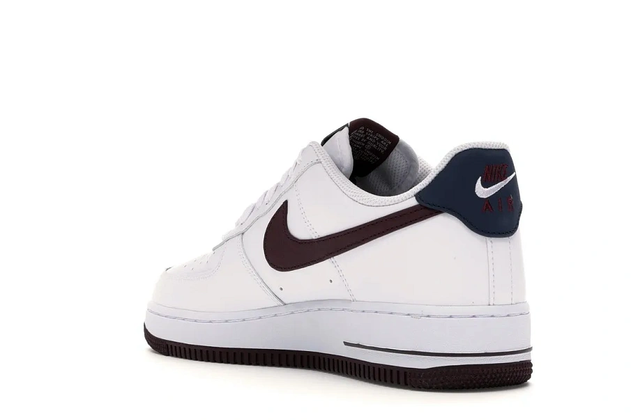 Фото № 6 с приближением к товару «‎Nike Air Force 1 Low Obsidian/White-University Red»