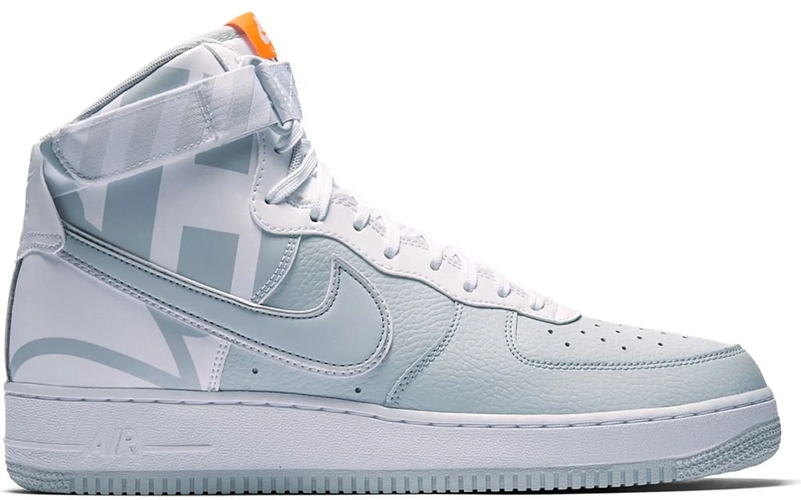 Фото № 1 с приближением к товару «‎Nike Air Force 1 High Force Logo Pure Platinum»