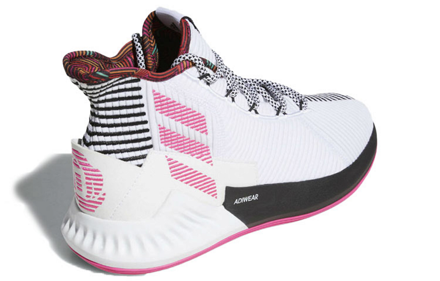 Фото № 4 с приближением к товару «‎Adidas D Rose 9 Basketball Shoes Pink»