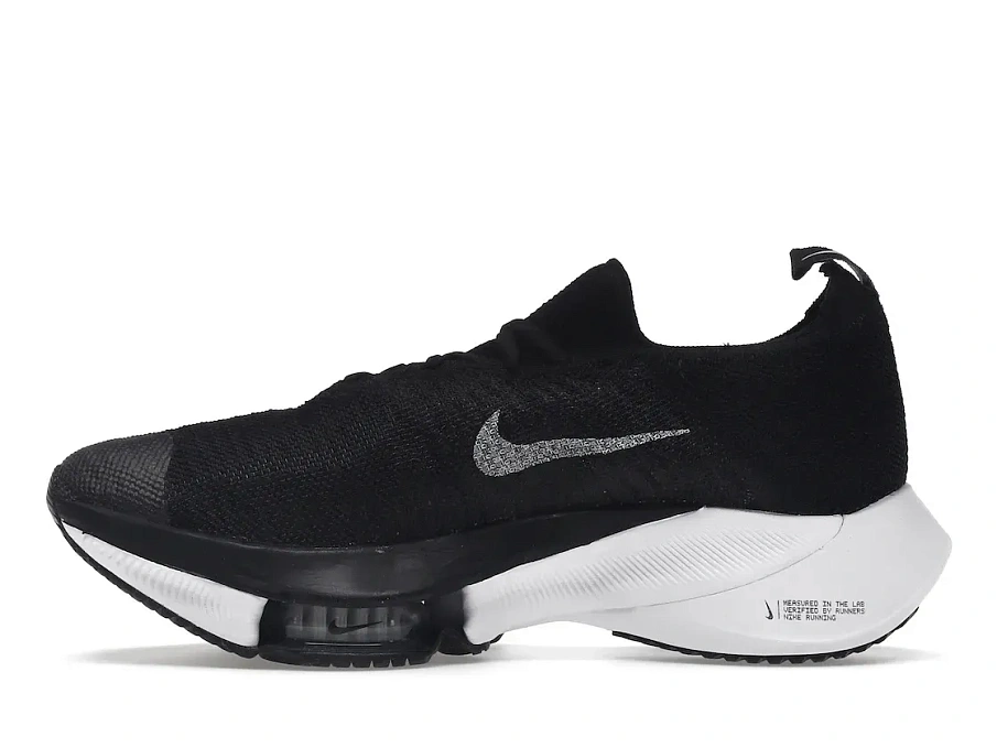 Фото № 3 с приближением к товару «‎Nike Air Zoom Tempo Next% Flyknit Black White »
