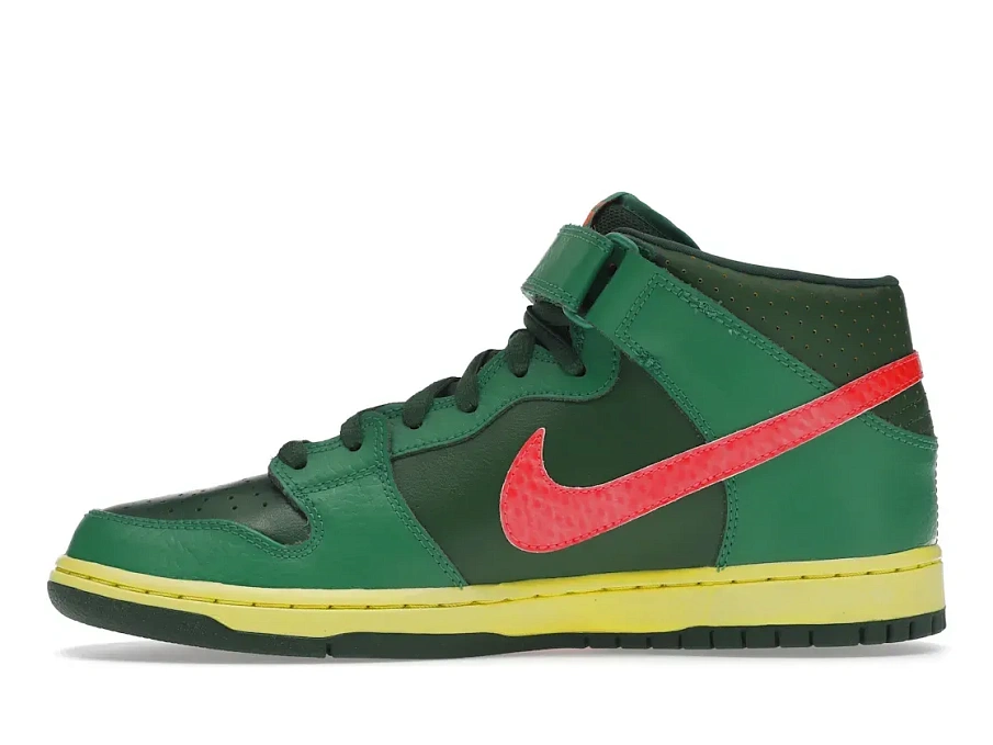 Фото № 3 с приближением к товару «‎Nike SB Dunk Mid Watermelon»