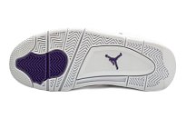 Фото № 4 с приближением к товару «‎Air Jordan 4 Retro GS 'Purple Metallic'»