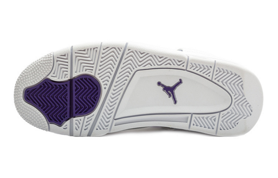 Фото № 4 с приближением к товару «‎Air Jordan 4 Retro GS 'Purple Metallic'»