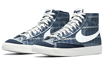 Фото № 3 с приближением к товару «‎Nike Blazer Mid '77 "Midnight Navy" BlueWhite»