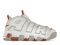 Фото № 1 с приближением к товару «‎Nike Air More Uptempo 96 White Grey Fog University Red»