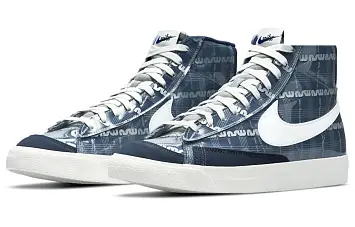 Nike Blazer Mid '77 "Midnight Navy" BlueWhite - 4