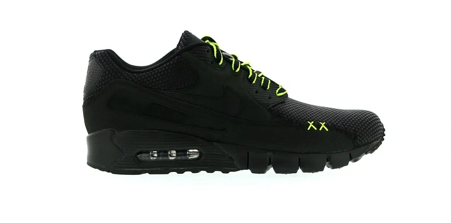 Фото № 1 с приближением к товару «‎Nike Air Max 90 Kaws Black Volt»