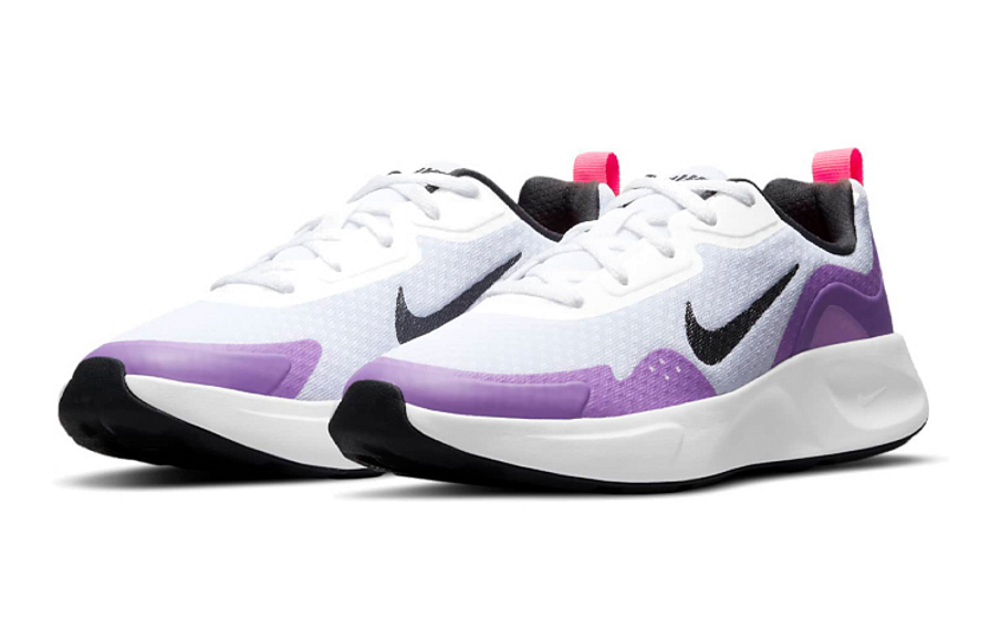 Фото № 3 с приближением к товару «‎Nike WearAllDay (GS) GreyPurpleRed»