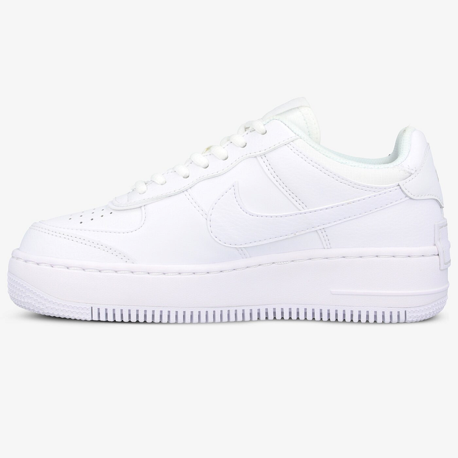Фото № 3 с приближением к товару «‎Nike Air Force 1 Shadow Triple White (W)»