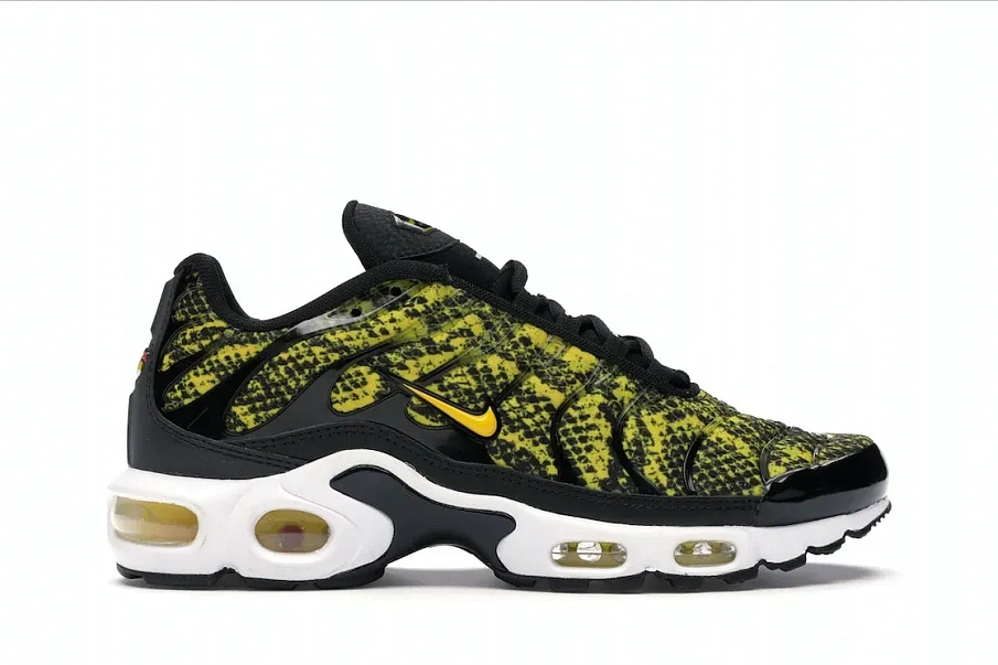 Фото № 1 с приближением к товару «‎Nike Air Max Plus Yellow Snakeskin »