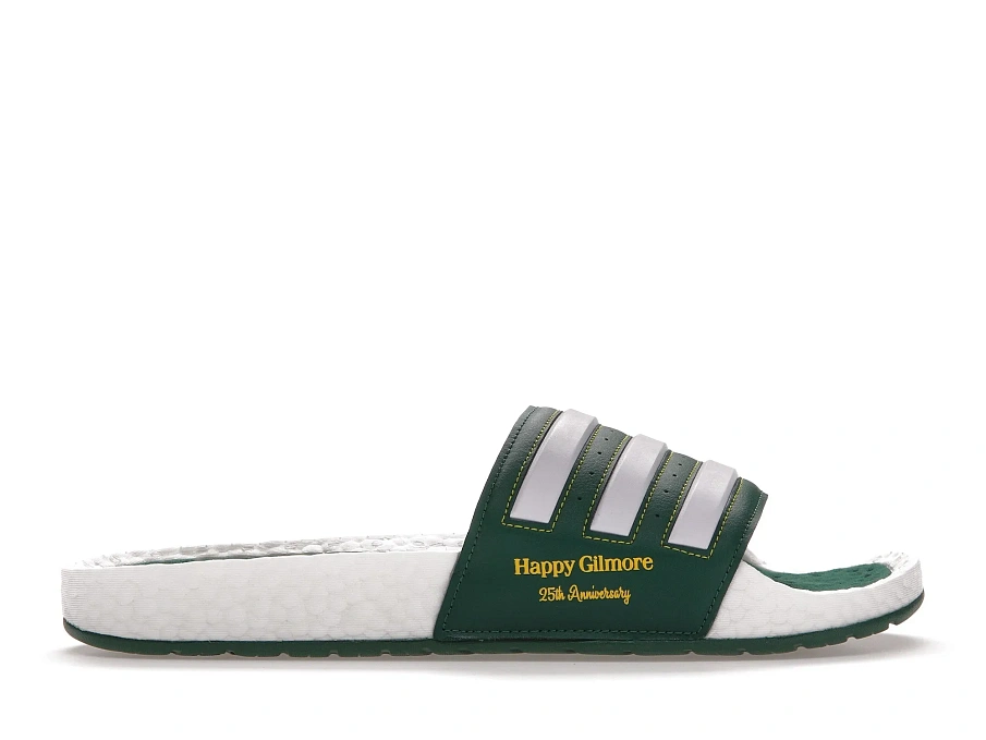 Фото № 1 с приближением к товару «‎adidas Golf Adilette Boost Slide Extra Butter Happy Gilmore»