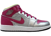 Фото № 1 с приближением к товару «‎Jordan 1 Mid Metallic Silver »