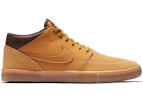 Фото № 1 с приближением к товару «‎Nike SB Portmore II Solarsoft Mid Bronze»