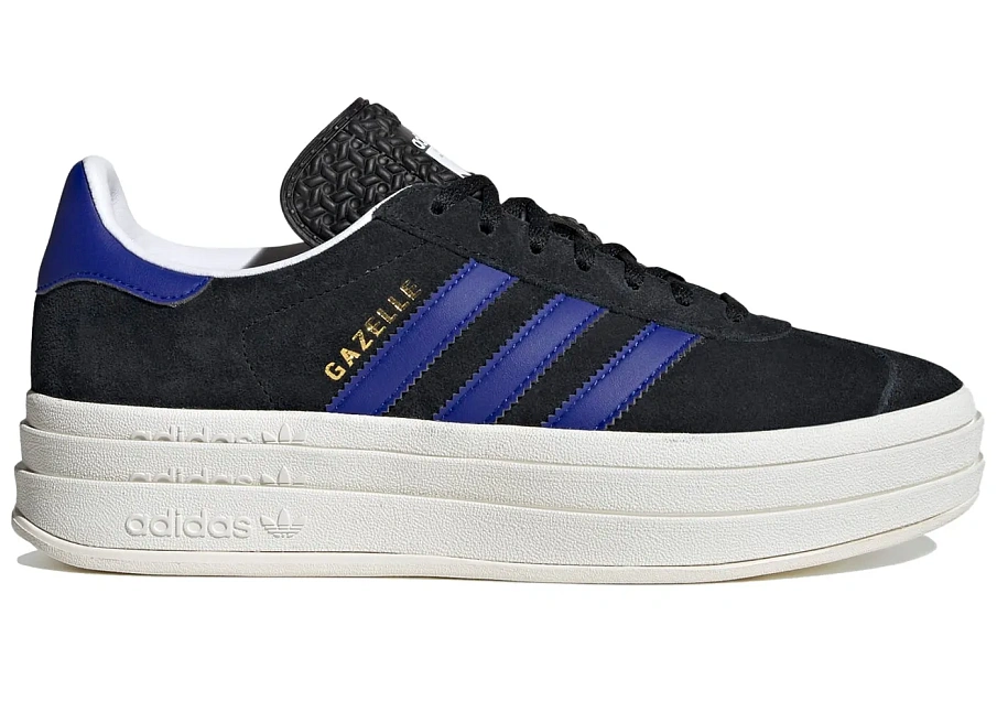 Фото № 1 с приближением к товару «‎adidas Gazelle Bold Core Black Lucid Blue »