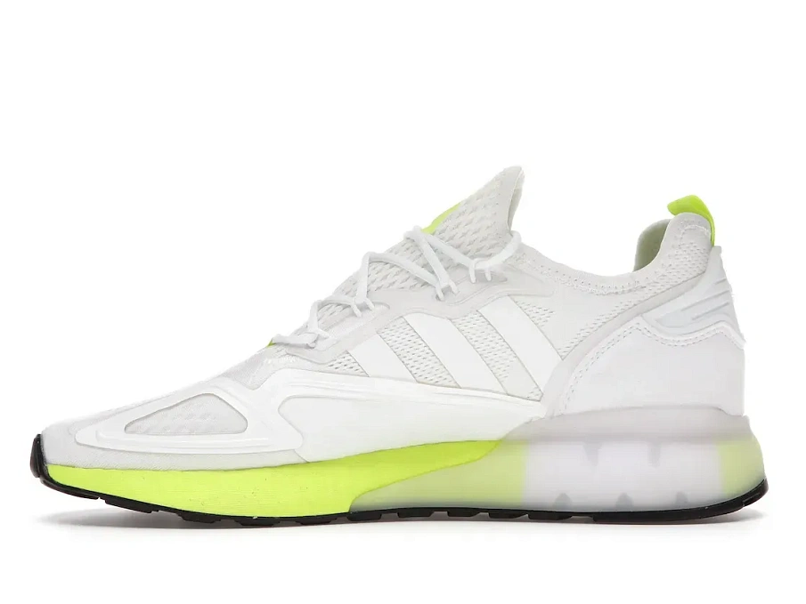 Фото № 3 с приближением к товару «‎adidas ZX 2K Boost Cloud White Solar Yellow»