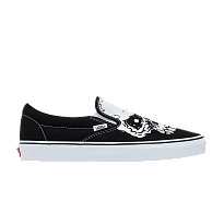 Фото № 1 с приближением к товару «‎Vans Classic Slip-On TM Glow Skull»