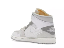 Фото № 3 с приближением к товару «‎Jordan 1 Mid SE Craft Inside Out White Grey»