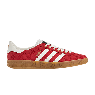 adidas x Gucci Gazelle Red GG Monogram