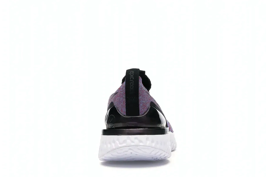 Фото № 4 с приближением к товару «‎Nike Epic Phantom React Flyknit Black University Red Hyper Jade »